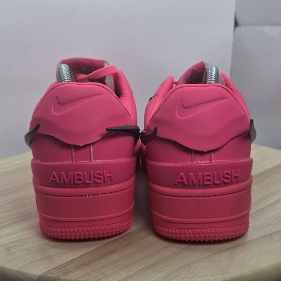 Size 8.5 - Nike AMBUSH x Air Force 1 Low Fuschia Brand New - Picture 6 of 8